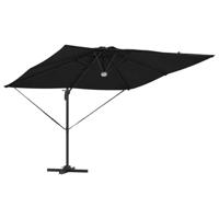 Roma Parasol Zwart 286 x 285 x 270 cm Aluminium en Polyester - thumbnail