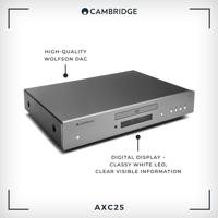 Cambridge Audio: AXC25 CD-Speler - Grijs - thumbnail