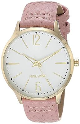 Nine West NW-2560SVPK (Ø 38 mm) Dames horloge