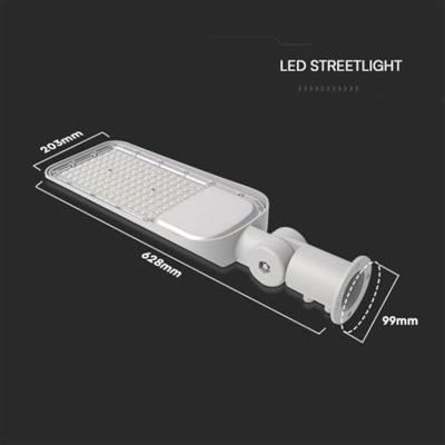 V-TAC VT-139ST-S 2120434 LED-straatlantaarn Energielabel: D (A - G) LED LED vast ingebouwd 100 W Grijs
