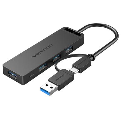 USB-HUB Vention CHTBB Zwart