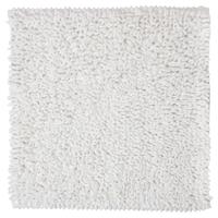Badmat Sealskin Twist 60x60 cm Microfibre Wit - thumbnail