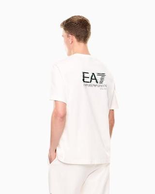 EA7 Emporio Armani 7M001327 T-Shirt Heren Gebroken Wit - Maat S - Kleur: Gebroken Wit | Soccerfanshop EA7 Emporio Armani 7M001327 T-Shirt Heren Gebroken Wit - Maat S - Kleur: Gebroken Wit | Soccerfanshop
