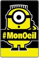 Minions fleece deken #MonOeil- 100 x 150 cm - thumbnail