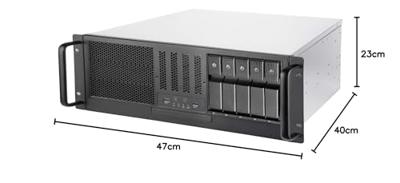 SilverStone RM41-H08 rackrack behuizing