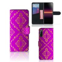 Wallet Case Sony Xperia L4 Barok Roze - thumbnail