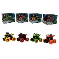 Big Wheels World Pull-Back Quad 8 Stuks - thumbnail