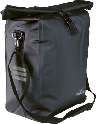 Greenlands urban style enkel large waterproof zwart 23 liter Greenlands urban style enkel large waterproof zwart 23 liter