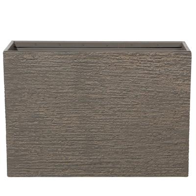 Beliani - EDESSA - Plantenbak - Bruin - 80 cm - Stenenmix