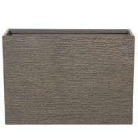 Beliani - EDESSA - Plantenbak - Bruin - 80 cm - Stenenmix - thumbnail