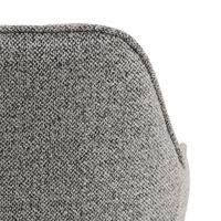 Sohome Eetkamerstoel 'Milly' Bouclé, kleur Grijs - thumbnail