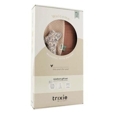 Trixie newborn geschenkdoos m - lovely leaves Trixie newborn geschenkdoos m - lovely leaves