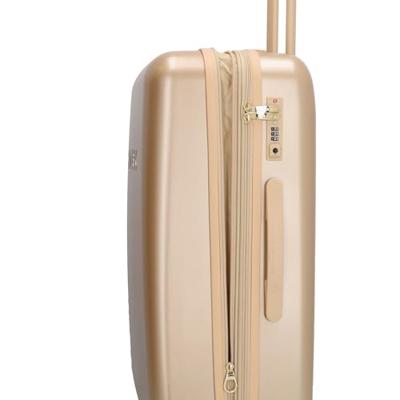 Charm London Capetown Hardcase Kofferset - Middenmaat - Handbagage-Champagne