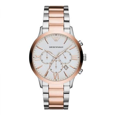 Emporio Armani Giovanni witte wijzerplaat Herenhorloge AR11209