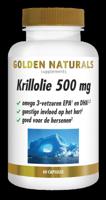 Golden Naturals Krillolie 500mg Capsules - thumbnail