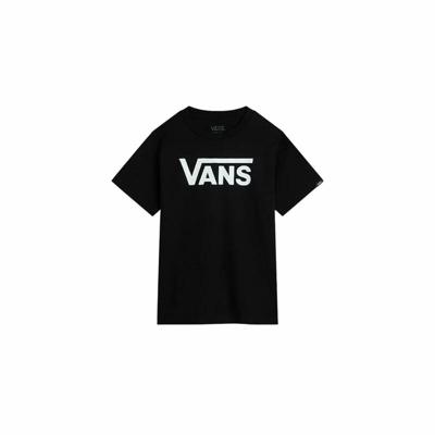 T-Shirt met Korte Mouwen voor kinderen Vans Vans Classic Zwart - Maat: 6-7 jaar