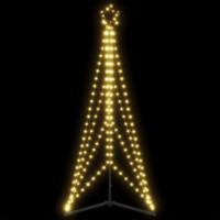VidaXL Led-kerstboom 363 leds warm wit 182 cm - thumbnail
