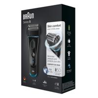 Braun Series 5 5140s Scheerapparaat met scheerblad Trimmer Zwart, Blauw - thumbnail