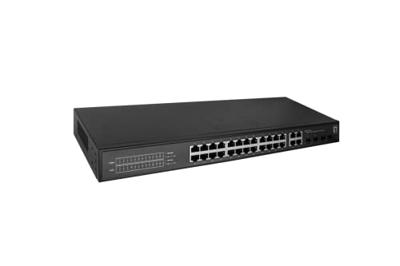 LevelOne GES-2128 netwerk-switch Managed L2 Gigabit Ethernet (10/100/1000) Zwart