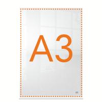 Infobord nobo premium plus a3 acryl vrijstaand - thumbnail