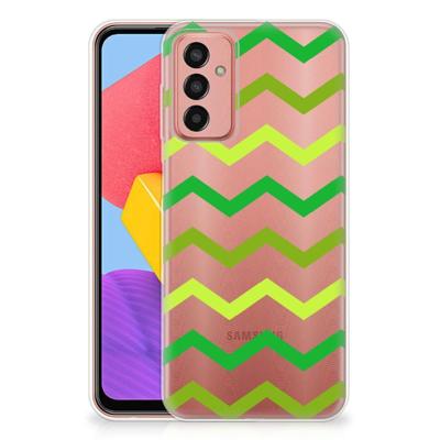 Samsung Galaxy M13 | M23 | TPU bumper | Zigzag Groen