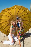 Flared Broek Hippie Stretch - thumbnail