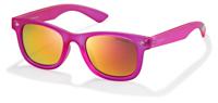 Polaroid zonnebril 8009/N junior cat. 2 polycarbonaat roze - thumbnail
