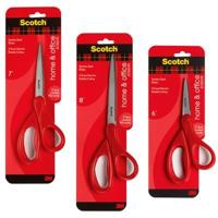 Schaar Scotch 18cm universeel rood blister - thumbnail