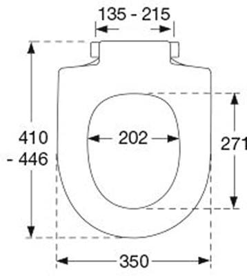 Pressalit Delight closetzitting softclose wit 492000-d09999 Pressalit Delight closetzitting softclose wit 492000-d09999