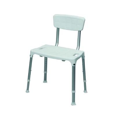 SecuCare douchestoel Quattro met rugleuning Zwart verstelbaar in hoogte SecuCare douchestoel Quattro met rugleuning Zwart verstelbaar in hoogte