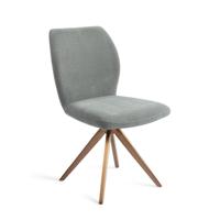 Jesper Home Draaibare Eetkamerstoel 'Ikata' Turn Rose, kleur Breezy Blue - thumbnail