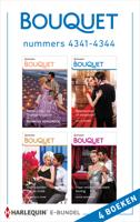Bouquet e-bundel nummers 4341 - 4344 - Sharon Kendrick, Chantelle Shaw, Jackie Ashenden, Millie Adams - ebook - thumbnail