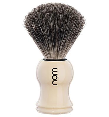 Nom scheerkwast dassenhaar crème