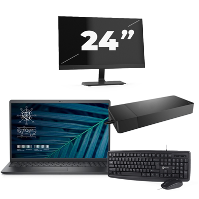 Dell Vostro 15 3510 - Intel Core i5-11e Generatie - 15 inch - 16GB RAM - 256GB SSD - Windows 11 Home + 1x 24 inch Monitor Dell Vostro 15 3510 - Intel Core i5-11e Generatie - 15 inch - 16GB RAM - 256GB SSD - Windows 11 Home + 1x 24 inch Monitor