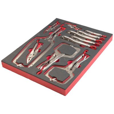 Milwaukee TOOLGUARD™ Foam inlay TORQUE LOCK™ griptangenset 11-delig - 4932493251 Milwaukee TOOLGUARD™ Foam inlay TORQUE LOCK™ griptangenset 11-delig - 4932493251