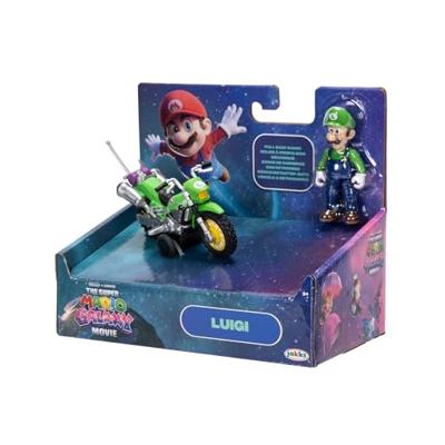 The Super Mario Galaxy Movie Action Figures - Motorcycle Luigi