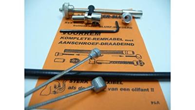 Kabelset Slurf Rem Sk88 Rvs Zwart