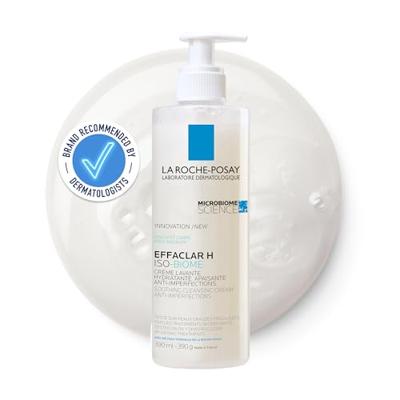 La Roche-Posay Effaclar H Iso-Biome Reinigingscrème Uitgedroogde Huid 390ml