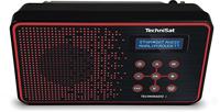 TechniSat TECHNIRADIO 2 Draagbaar Analoog & digitaal Zwart, Rood - thumbnail