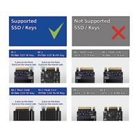 ACT m.2 nvme/pcie ssd dockingstation, usb-c 3.2 gen2 - thumbnail
