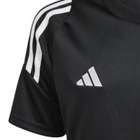 adidas Tiro 24 Voetbalshirt Kids Zwart Wit - thumbnail