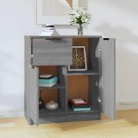 Dressoir 60x30x70 cm bewerkt hout grijs sonoma eiken - thumbnail