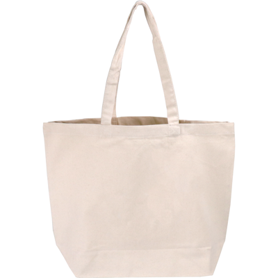 Shopper | Katoen | 48x 15x38cm | naturel | 10 stuks