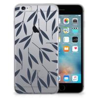 Apple iPhone 6 | 6s | TPU Case | Leaves Blue - thumbnail