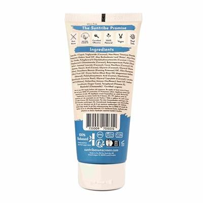 Suntribe Zonnebrandcrème mineral - spf 50 - lichaam en gezicht