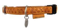 Macleather halsband bruin - thumbnail