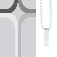 VidaXL Rolgordijn voor douche 80x240 cm vierkant - thumbnail