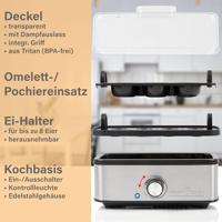 Profi Cook PC-EK 1275 PC-EK 1275 Eierkoker RVS - thumbnail