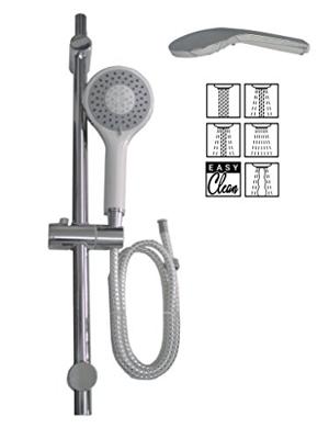 Doucheset Schutte Liana 5 Functies Stang 70 cm Chroom Schütte Doucheset Schutte Liana 5 Functies Stang 70 cm Chroom Schütte