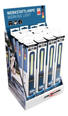 Ansmann 1600-0265 WL250B slim Werklamp LED werkt op batterijen 215 lm